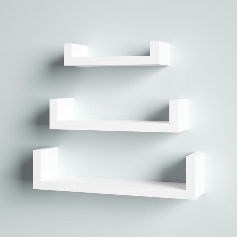 Wickes 3 Piece Floating Shelf