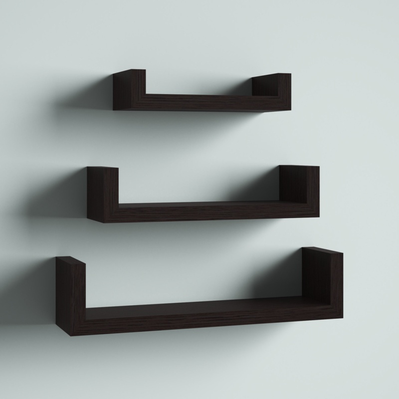 Wickes 3 Piece Floating Shelf