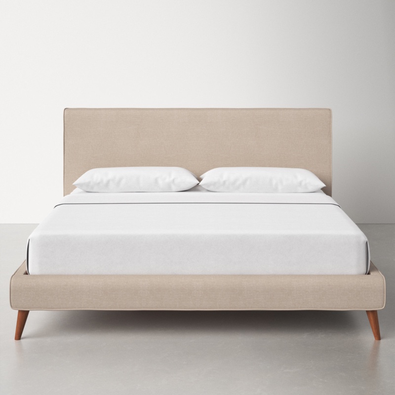 Williams Upholstered Low Profile Platform Bed