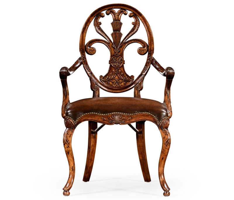Windsor Queen Anne Back Arm Chair