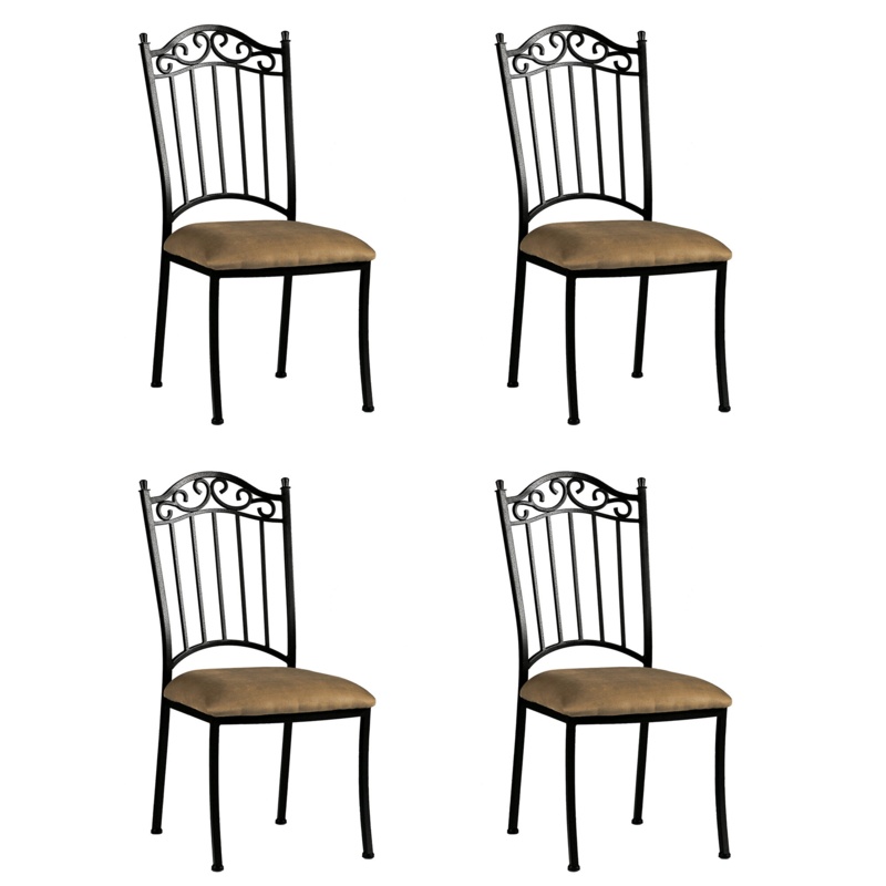 Winnie Metal Slat Back Side Chair
