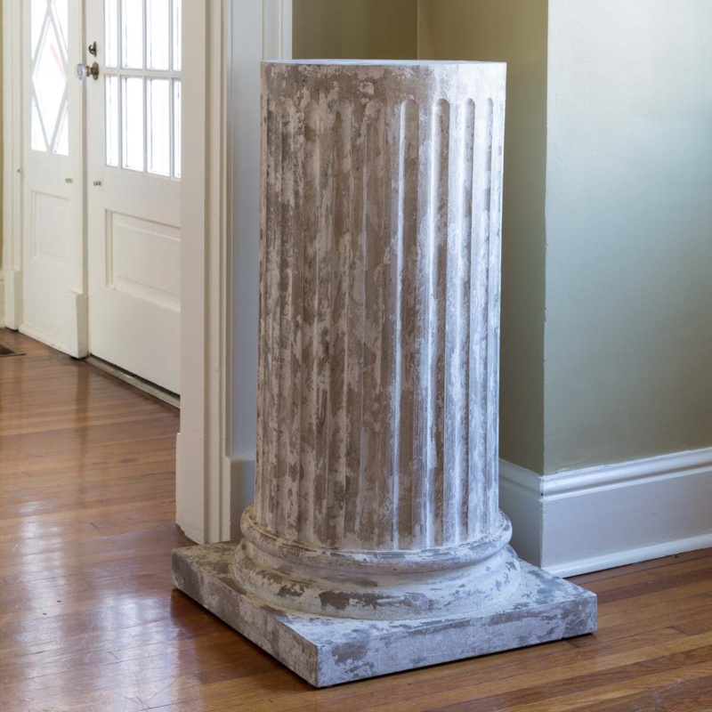 Wood Pedestal