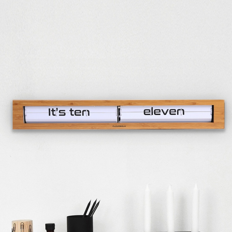 Wood Wall Clock