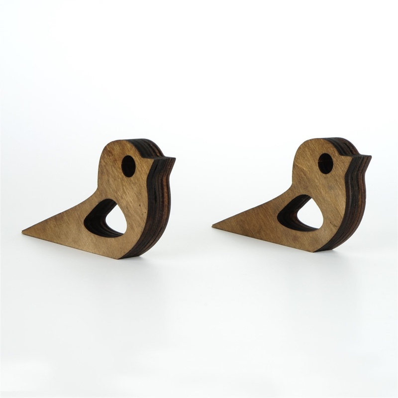 Wood Wedge Floor Stop