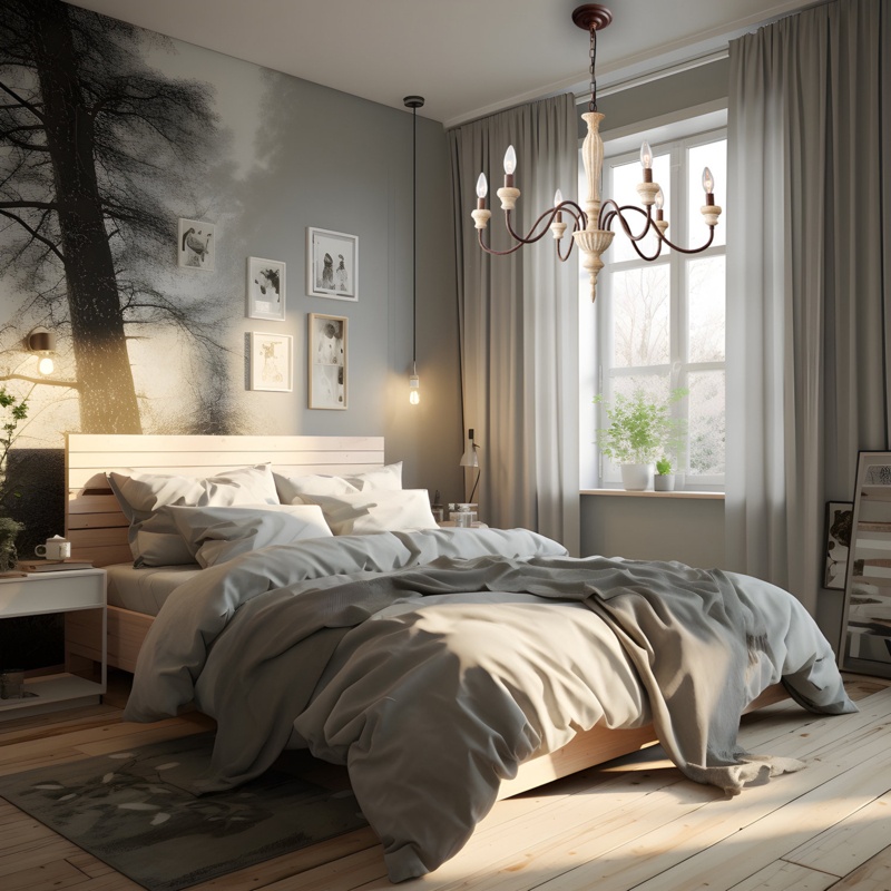 Wyckhoff 6 - Light Dimmable Empire Chandelier