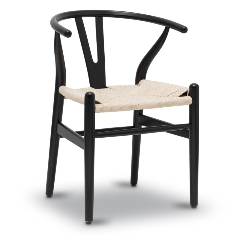 Wyn Solid Wood Weave Dining Chair