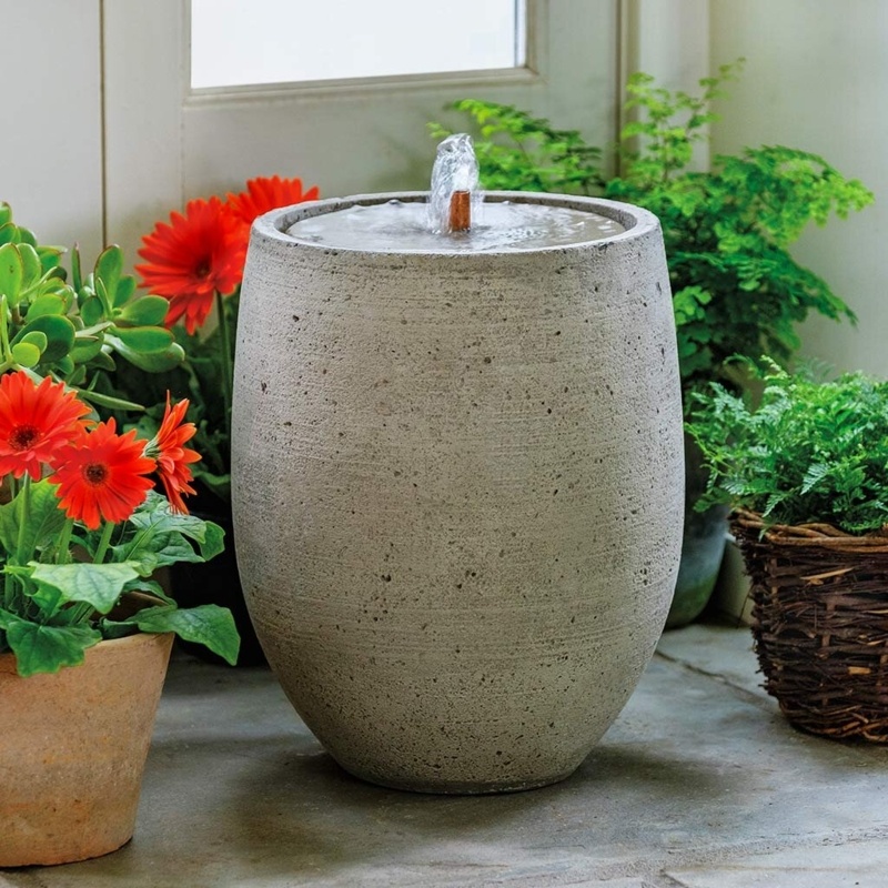 Yayla Hand Crafted Weather Resistant Floor Fountain