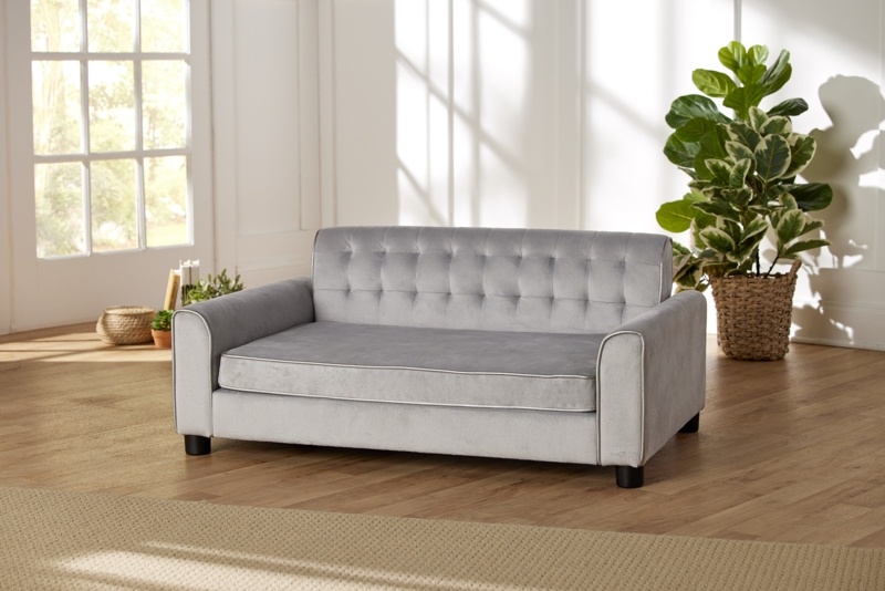 Zelda Mewport Pet Sofa - Gray