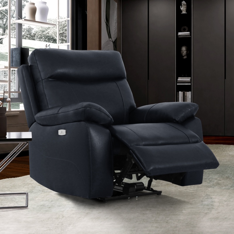 Zyani Vegan Leather Power Recliner