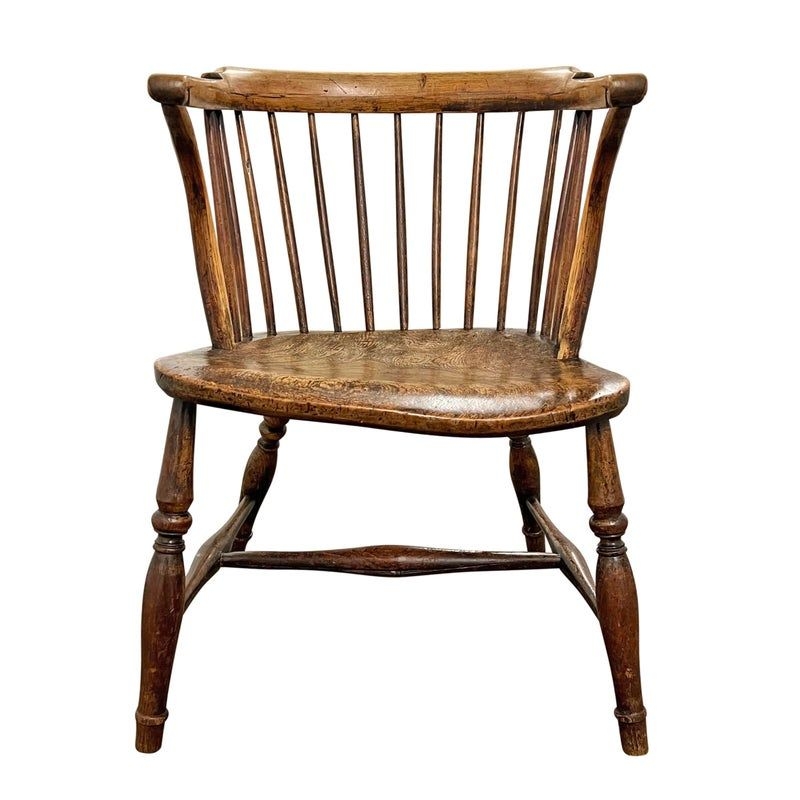 19th Century Low-Back Windsor Chair