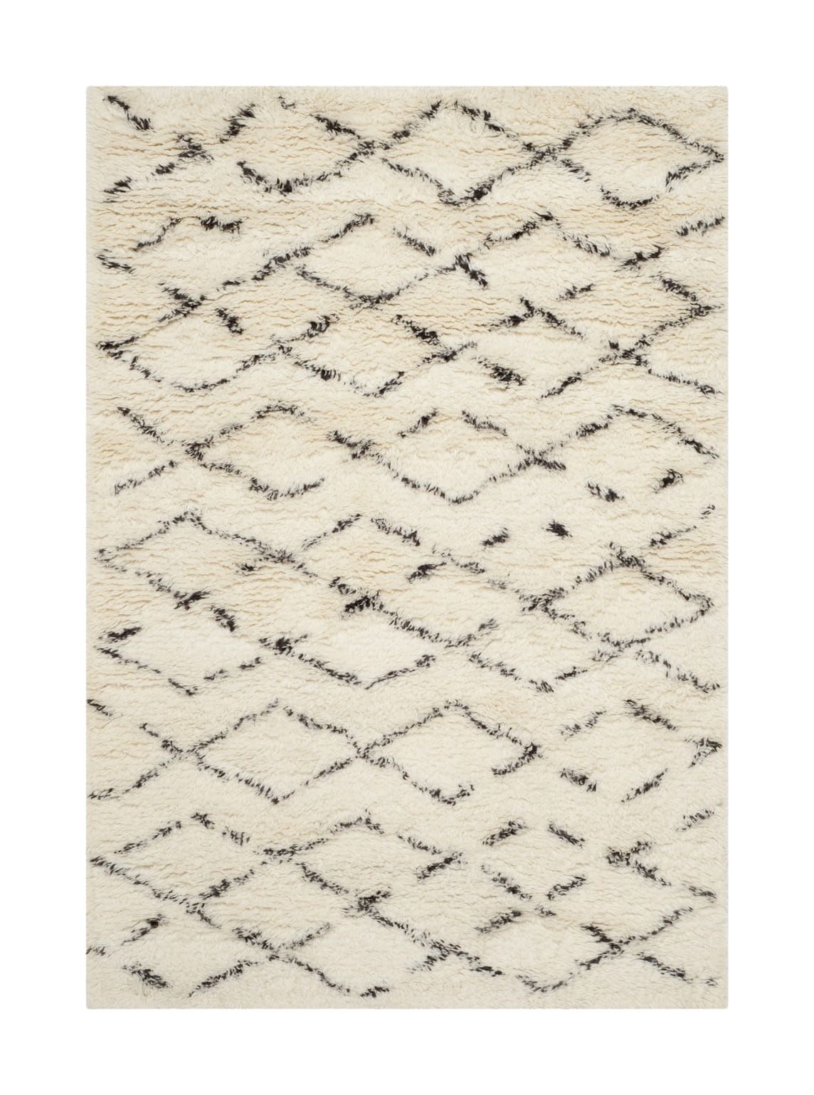 CSB847A Rug - Color: White, Gray; Size: 6' Square