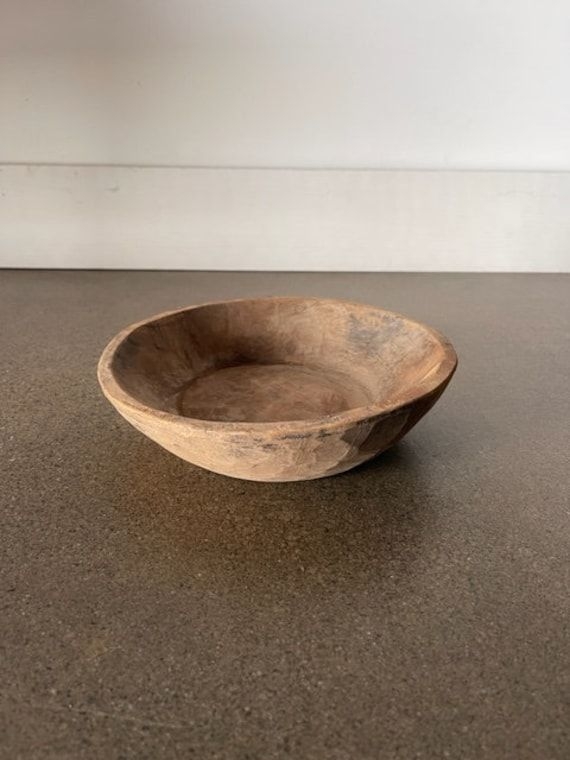 Dark Wood Bowl #3