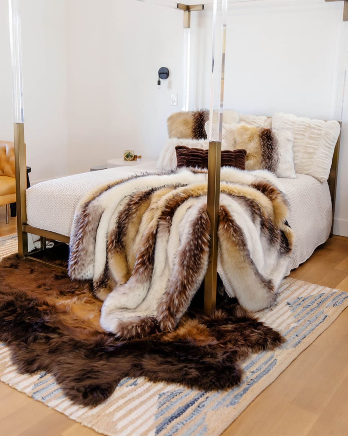 Fabulous Furs - Limited Edition Faux-Fur Throw