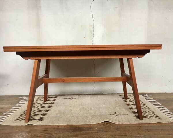 Table de repas  manger vintage de Ren Gabriel vers 1950