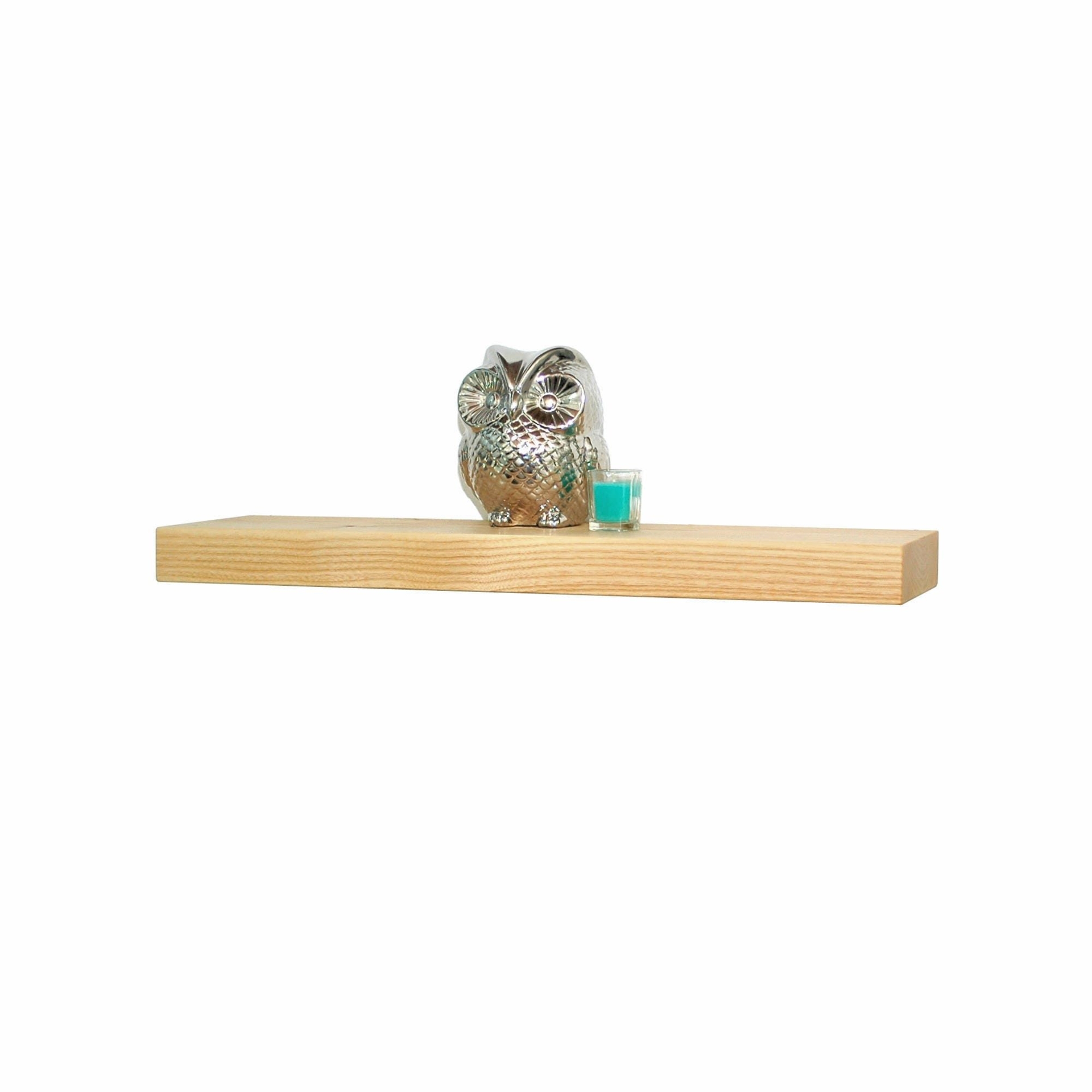 Ash floating shelf
