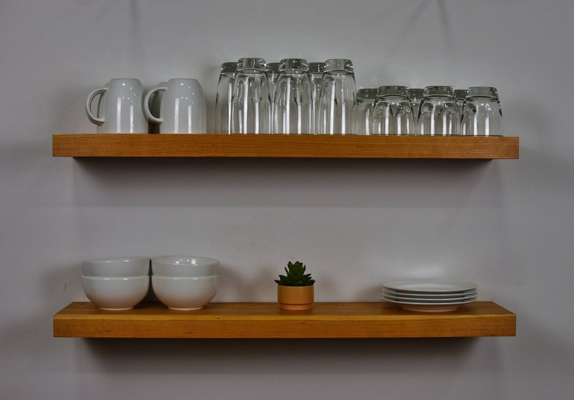 Cherry Floating Shelf - 12 / 72 Inches