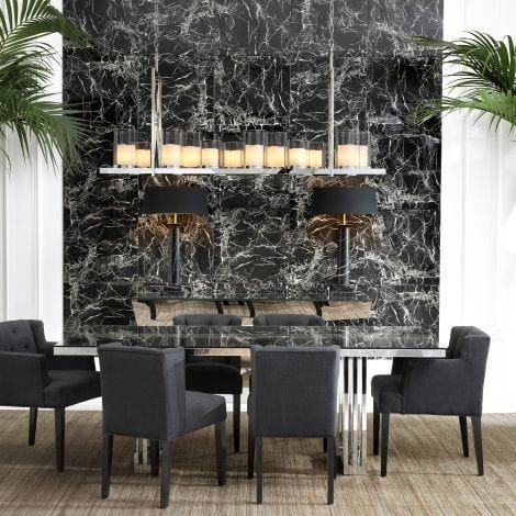Eichholtz Summit Chandelier - Stainless Steel