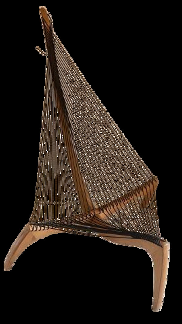 Fauteuil Harpe conu par Jrgen Hvelskov en 1963