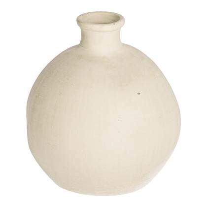 Kave Home Caetana Vaas - Wit
