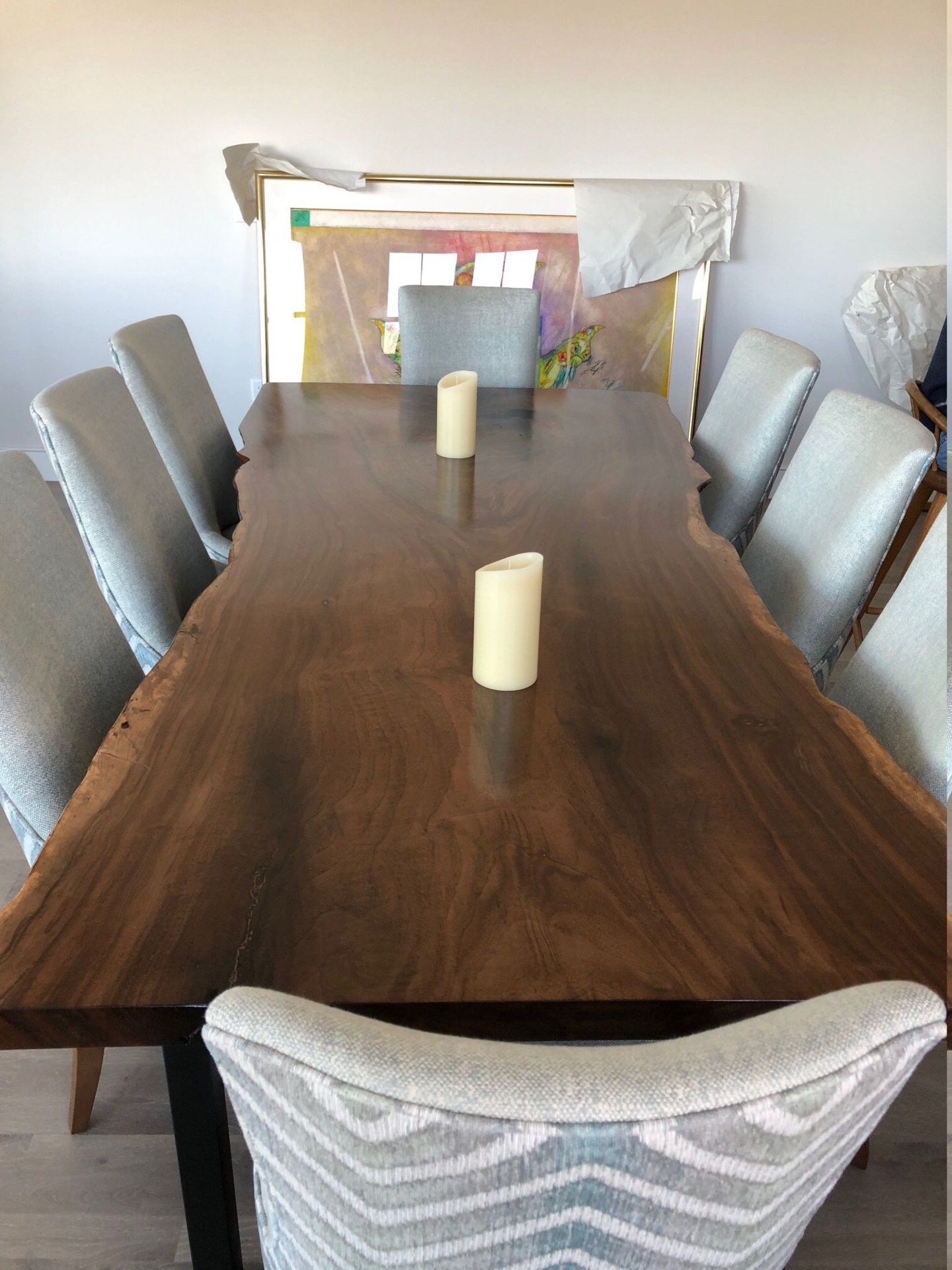 Live Edge Walnut Dining Table