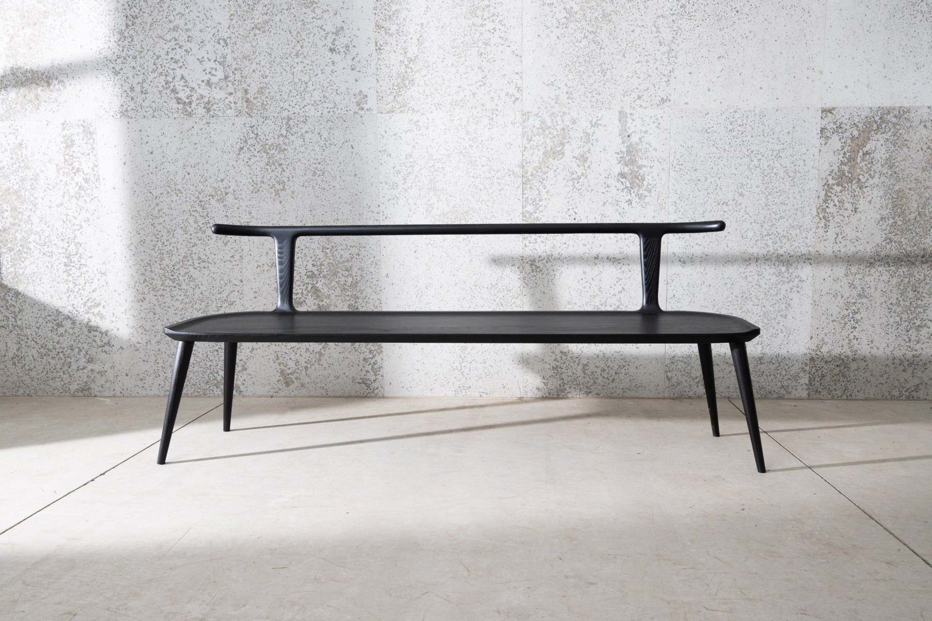 Oxbend Bench - 4 feet wide / White Ash