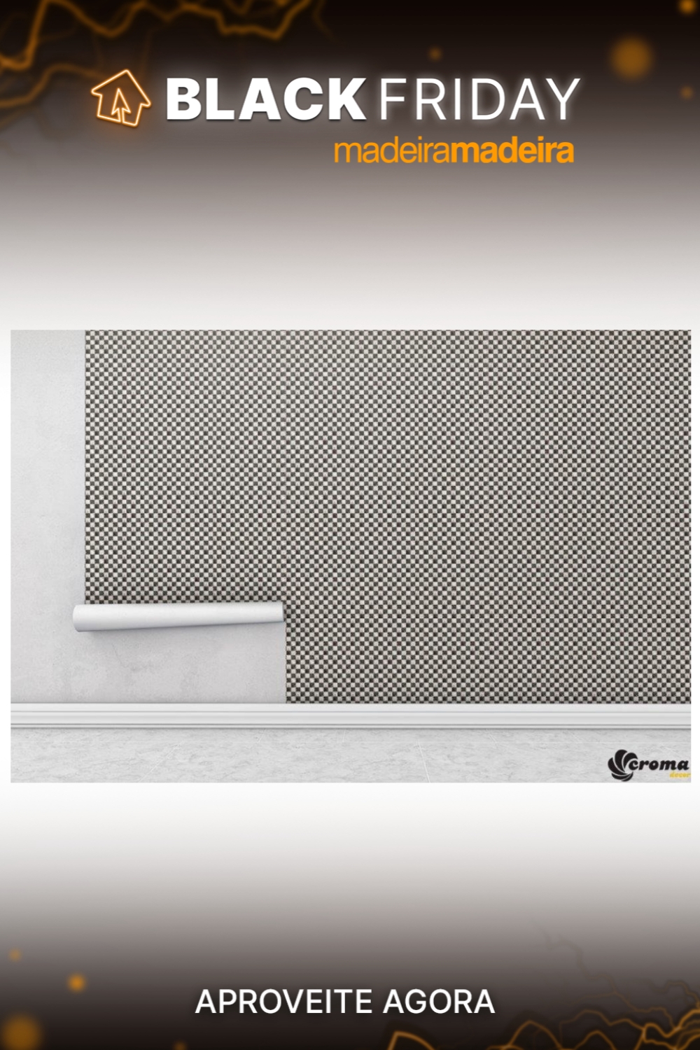 Papel de Parede Autoadesivo Pedra 66 - 2,00M