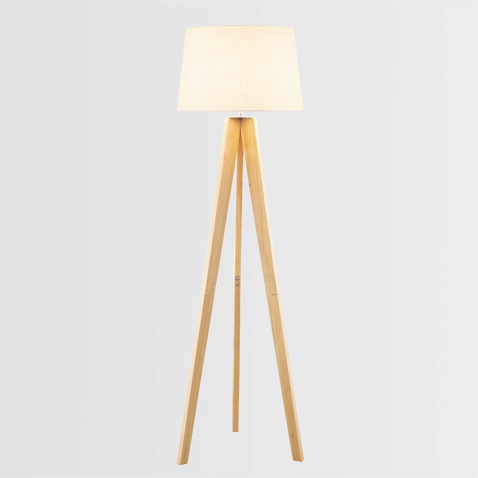 Poppy Tripod Floor Lamp - Natural