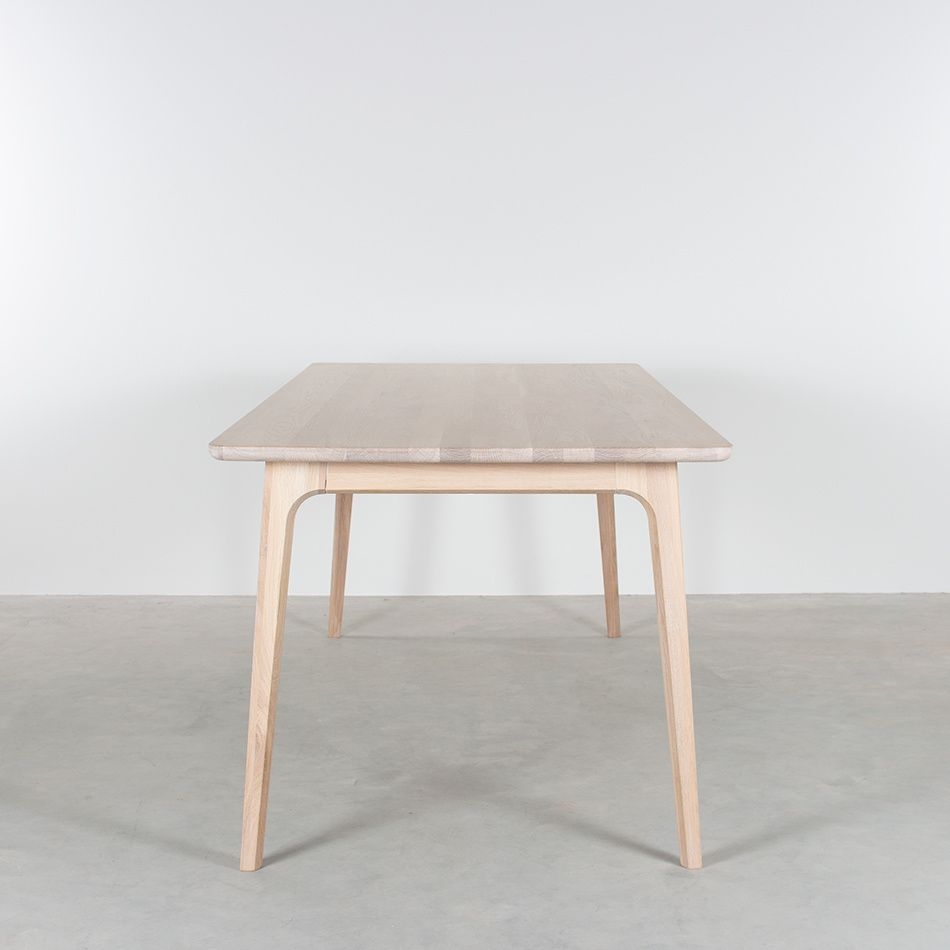 Sav & Okse Fjerre Tafel Eiken Whitewash
