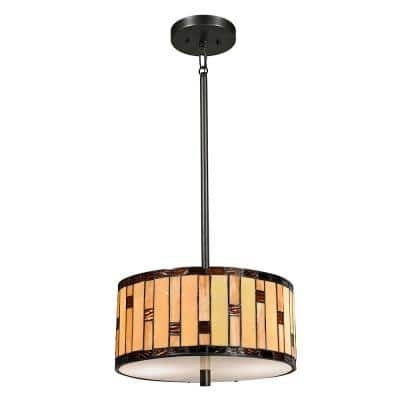 Springdale Ligthing Mojave 2-Light Dark Antique Bronze Pendant