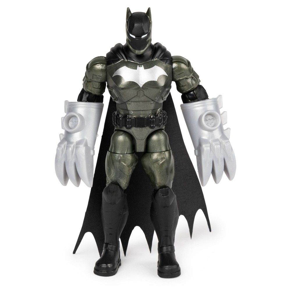 DC Comics Batman Batcycle Vehicle with Exclusive Batman and Clayface 4" Action Figures