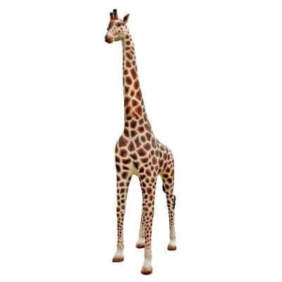 Design Toscano 141.5 in. H Malee Giraffe Grand Scale Garden Statue