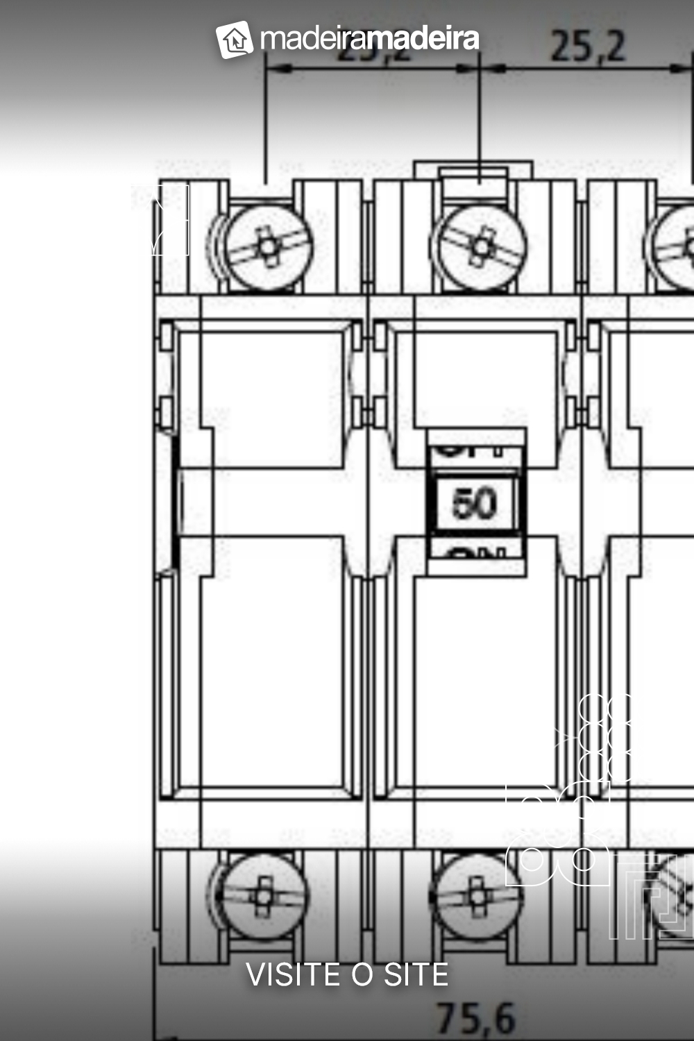Disjuntor Trifsico Termomag ASM3 - Soprano
