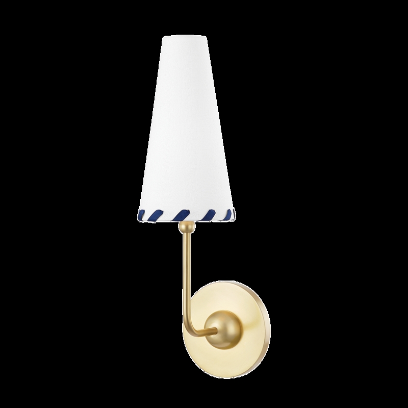 Mitzi Cassie Sconce - Aged Brass