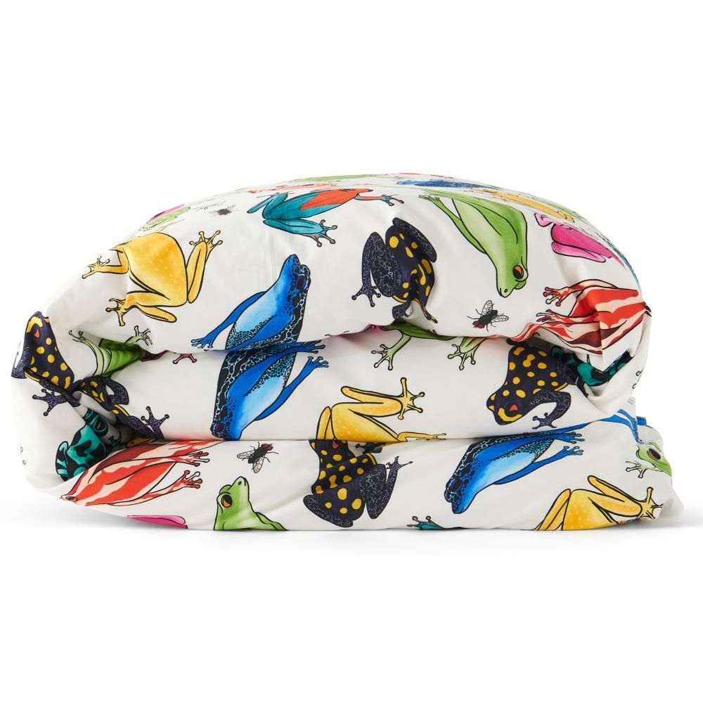 Mr Frog Cotton Quilt Cover - Single