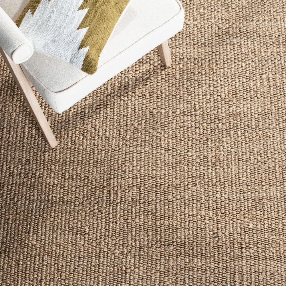 Natural Fiber NF368 Hand Woven Area Rug - Grey - 2'6"x10' - Safavieh