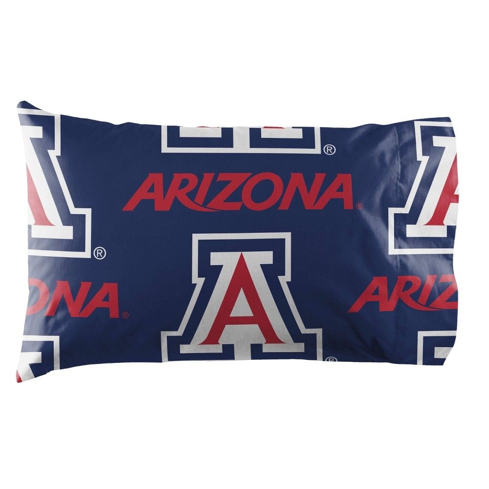 NCAA Arizona Wildcats Rotary Bed Set - Full
