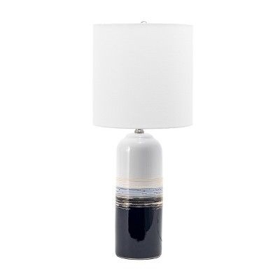 nuLOOM Acadia 25" Ceramic Table Lamp