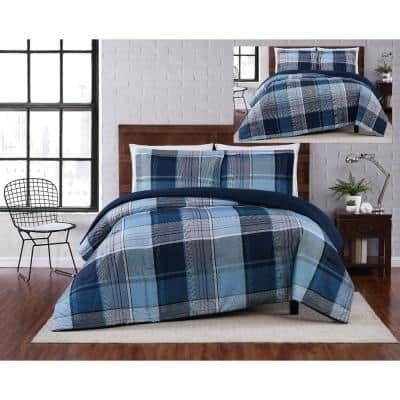 Truly Soft Trey Full/Queen 3 Piece Comforter Set, Multi