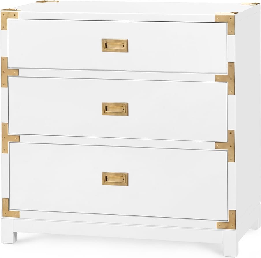 Villa & House Victoria Side Table - Finish: White