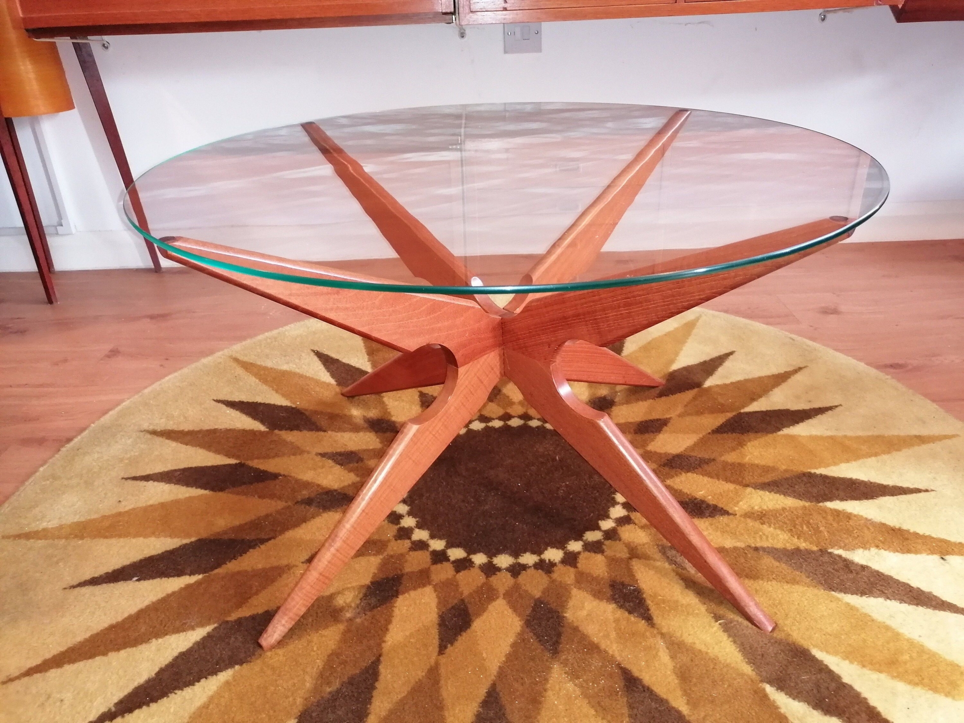 "1960s Sika Mobler \"Spider\" Coffee Table By Vladimir Kagan. Stunning! Buyer to Collect only."