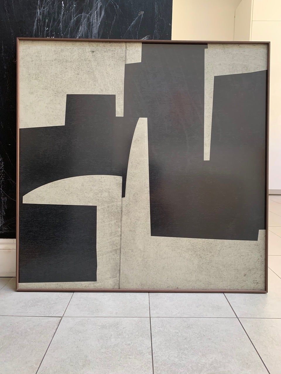 ABSTRACT 02 1:1 Framed - 60 x 60cm / gb / Framed