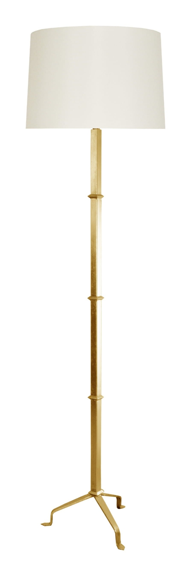 Alvaro Floor Lamp - Finish: Gold Leaf