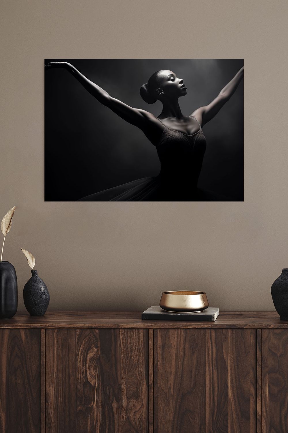Black Ballerina Poster