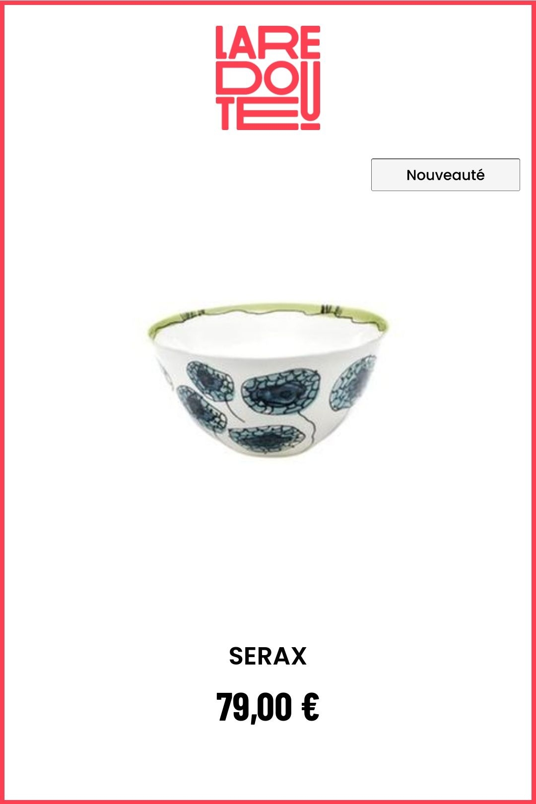 Bol 18 Cm Anmone Vaniglia - Par Marni