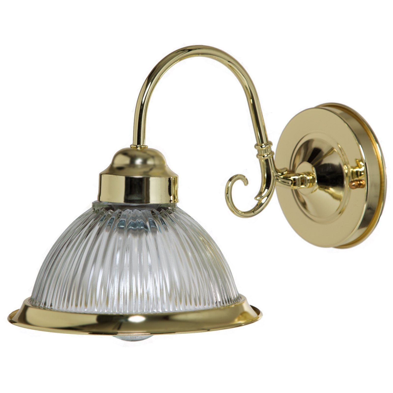 Boston Harbor SD1001-PB Single Light Wall Fixtures, Polished Brass