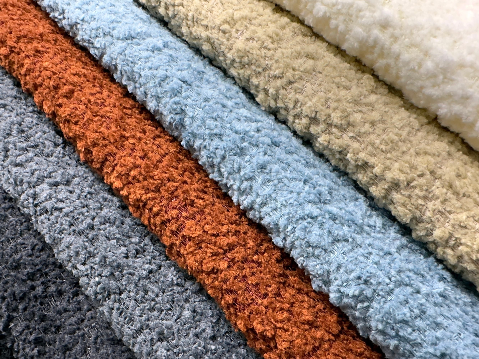 Boucle Upholstery Fabric Textured Heavy Boucle Home Textile Headboard Curtain Rug Furniture Ottoman Chair Sofa Upholstery Fabric by the Yard