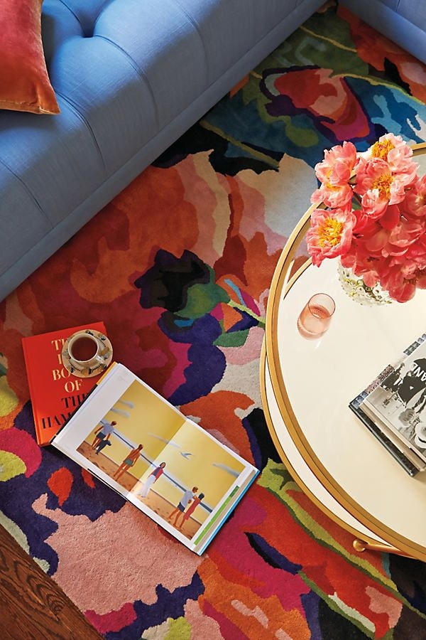 Brilliant Poppies Rug