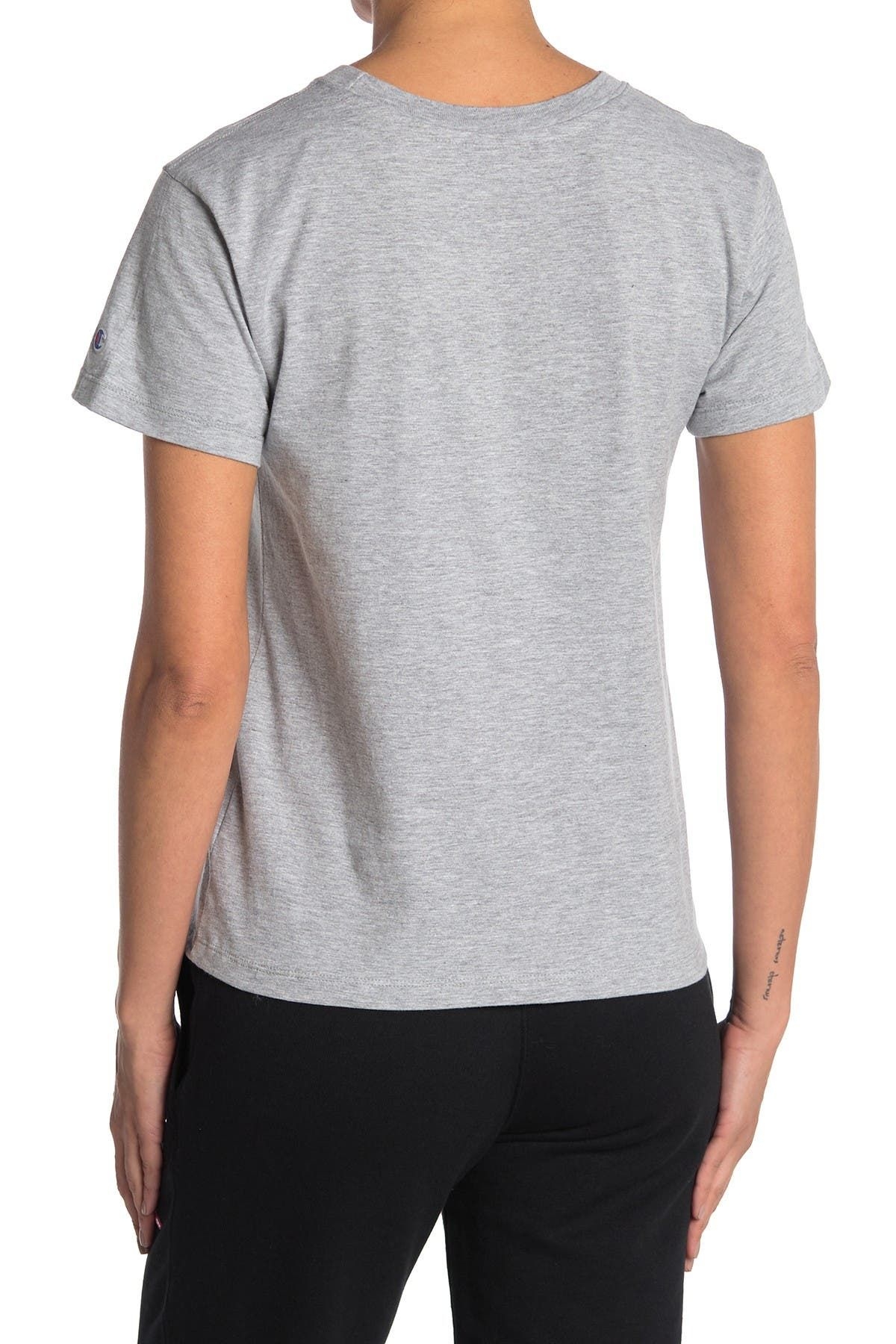 CHAMPION Classic Graphic T-Shirt, Size Small in Oxford Gray at Nordstrom Rack