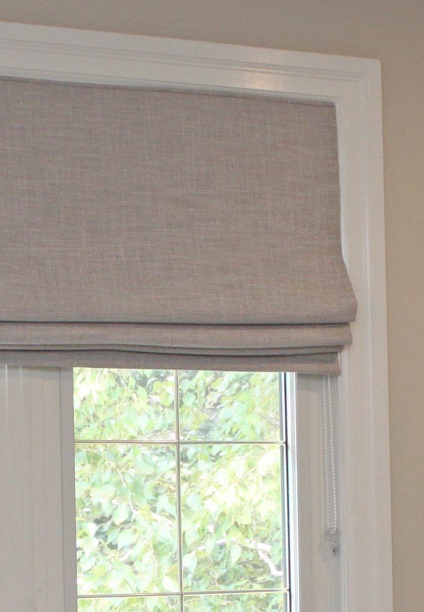 Custom order: Custom Valance, faux linen Toronto