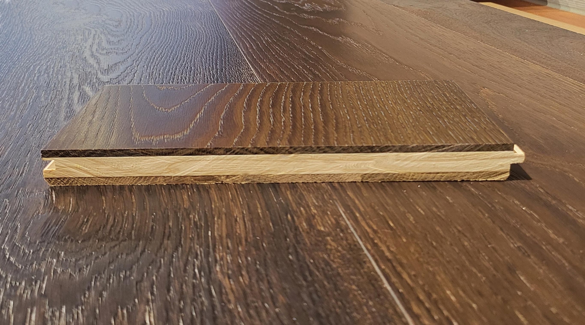 Dark Smoked Oak Lacquered